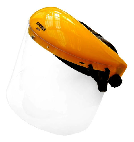 Careta Para Esmerilar Visor Policarbonato Bisel Metalico