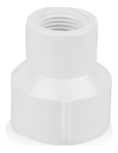 Unión O Acople Reducción De Tubo Tipo Copa En Pvc 1 A 1/2?