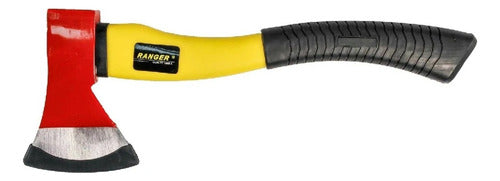 Hacha Cazadora De Corte Con Mango Ergonomico De 600g