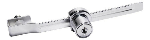 Chapa O Cerradura Para Vitrina O Ventanas De 140mm x12Und