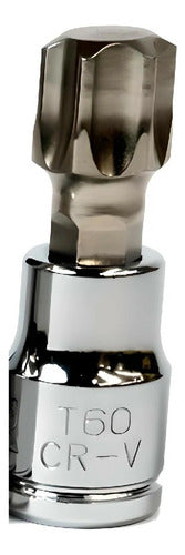 Copa Punta Torx T60 Uso Profesional, Cuadrante De 3/8?