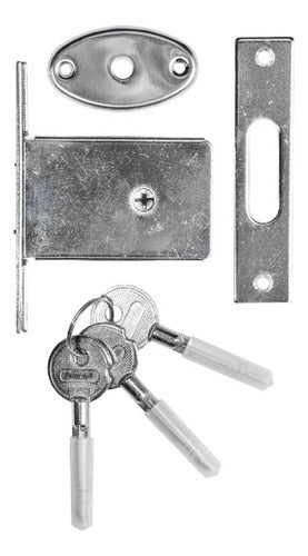 Chapa O Cerradura De Alta Seguridad Para Puerta x12Und