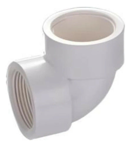 Codo En Pvc Conexión Hembra Y Macho 3/4?