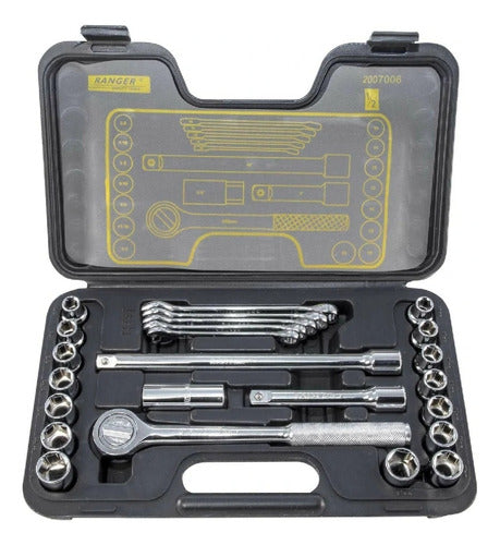 Juego De Copas Con 25 Pzc Profesional De 1/2?