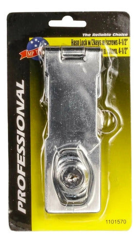 Portacandado Resistente Acero Zincado Con Tornillos 4-1/2"