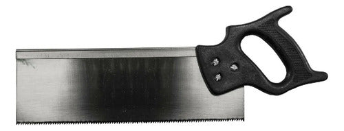 Serrucho De Costilla Para Carpintero Mango De Madera 12?