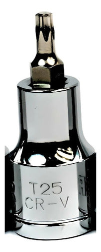 Copa Punta Torx T25 Uso Profesional, Cuadrante De 1/2?
