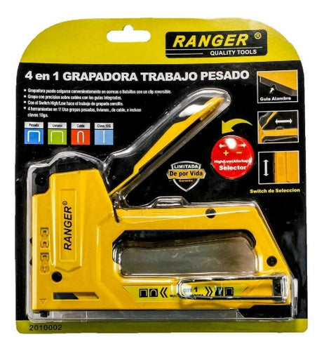 Grapadora Industrial 3 En 1 Para Tapiceria De 400 Grapas