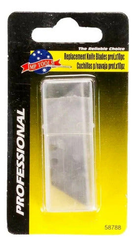 10 Cuchillas Profesionales Intercambiables Para Navaja