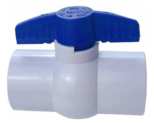 Válvula De Bola 3/4? En PVC Para Roscar