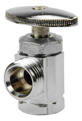 Válvula O Llave Contro De Agua Angular Profesional 1/2×1/2?