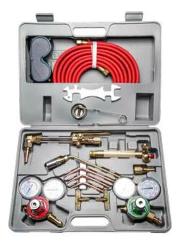 Juego De Soldadura Autógena De 16 Piezas Profesional