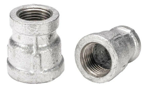 Reducción De Copa Para Tubo En Acero Industrial De 1/2 A 3/8