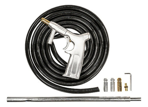 Kit Pistola Sand Blasting Ranger Con Boquillas Profesional
