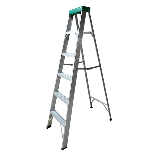 Escalera 6 Pasos De Aluminio