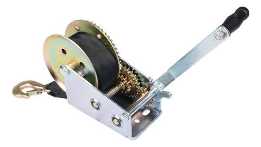 Winche O Malacate De Correa De Nylon De 8 Mts 2000 Lbs