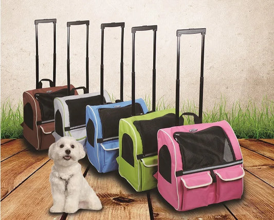 Maleta con ruedas básica Calabaza Pets