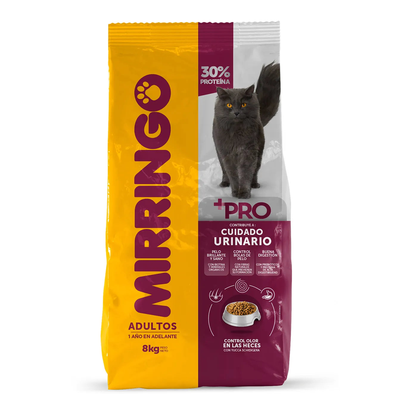Mirringo + Pro 8 Kilos Gatos