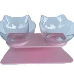 Comedero en forma de gato Calabaza Pets