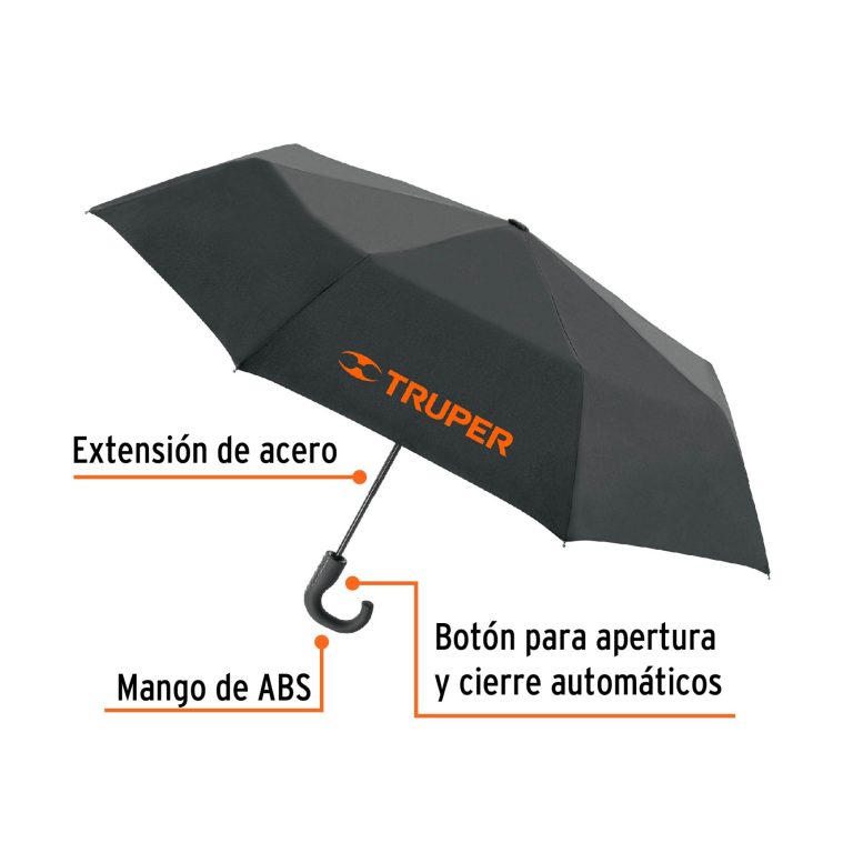 Sombrilla Automática Compacta 100 cm con Funda