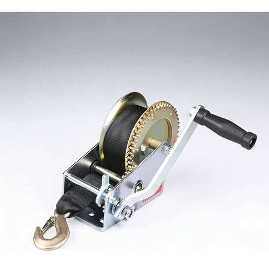 Winch Malacate Manual 1200 Lb Con Correa Nylon