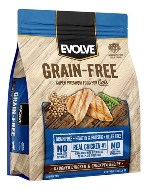 Evolve Cat Grain Free Chicken Pollo
