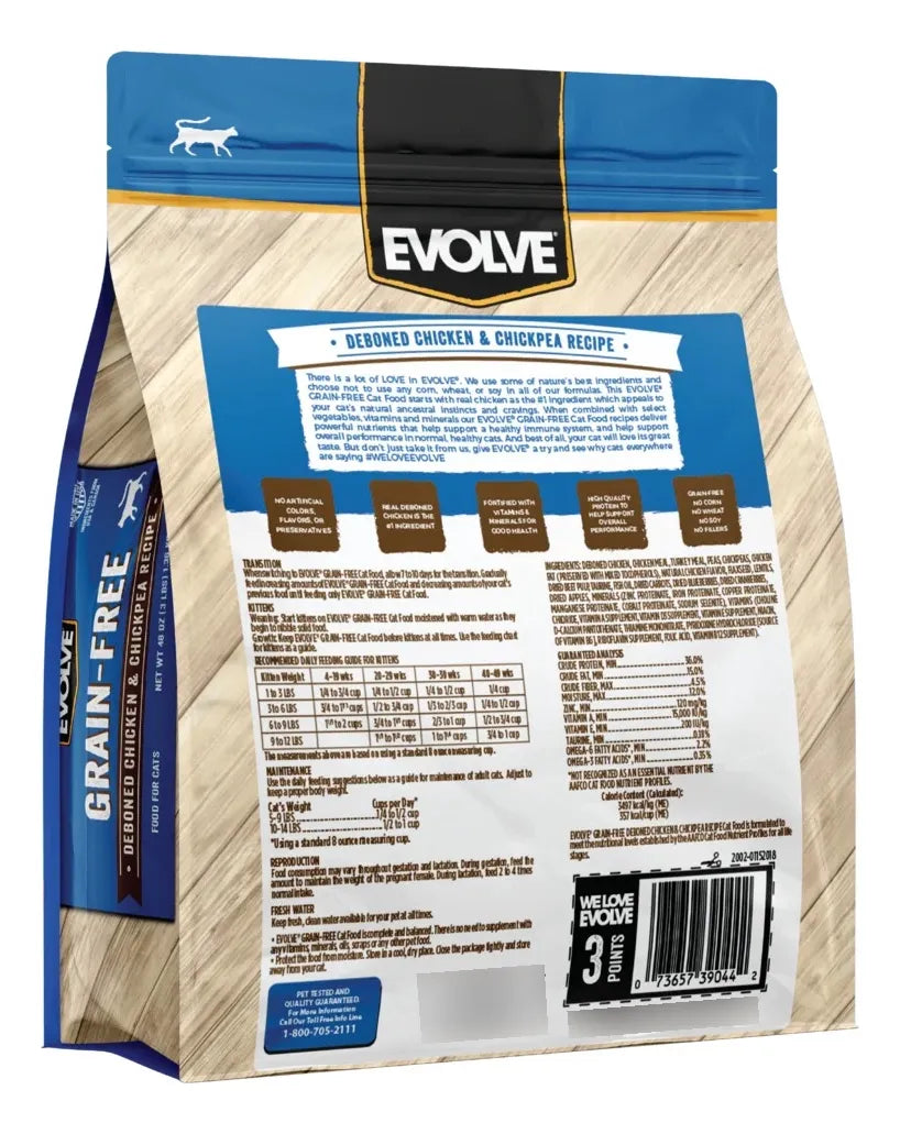 Evolve Cat Grain Free Chicken Pollo