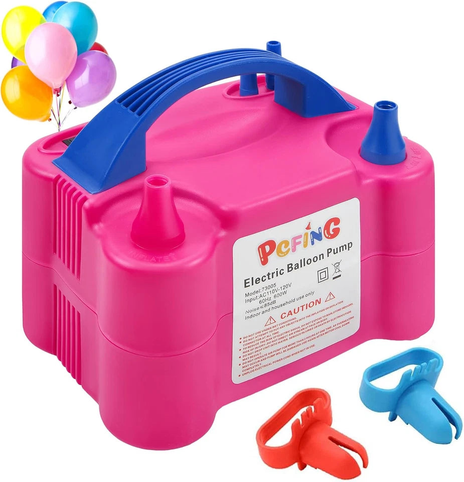 Inflador De Globos Eléctrica Portátil