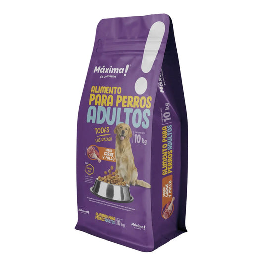 Alimento Para Perros 10 kg Sabor Carne Y Pollo