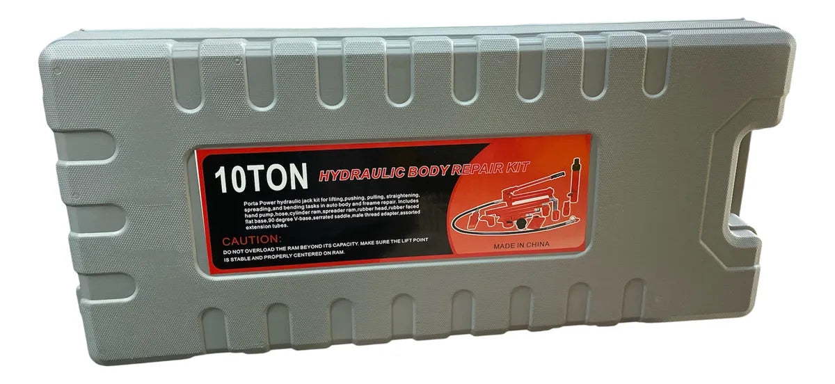 Porto Power Gato 10 Toneladas Hidraulico Con Maletin