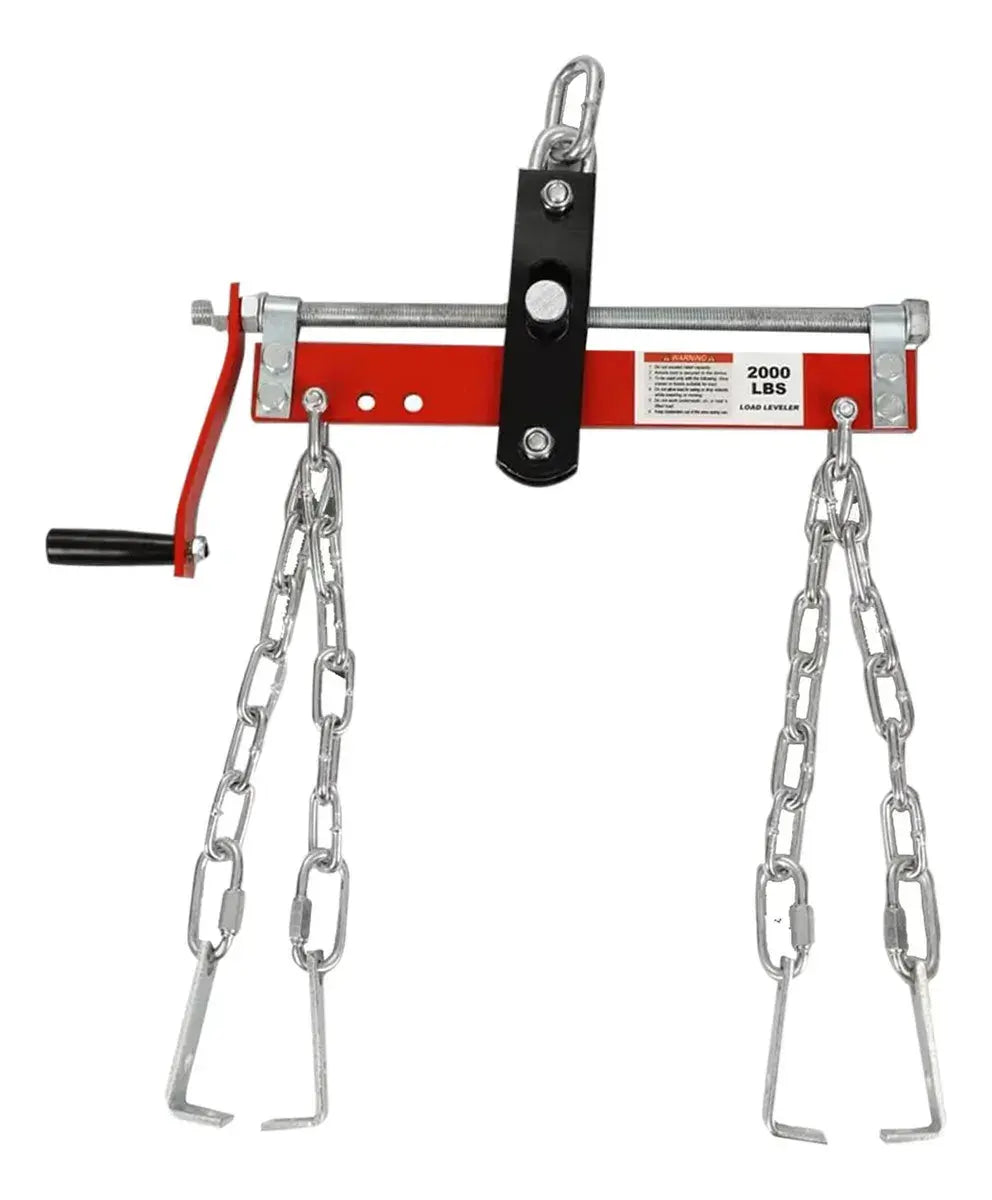Soporte Nivelador Para Grúa Levanta Motores 2000 Lbs Cadenas