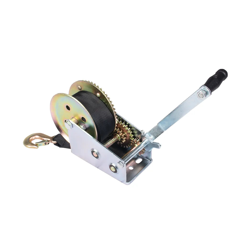 Winche O Malacate De Correa De Nylon De 8 Mts 2000 Lbs