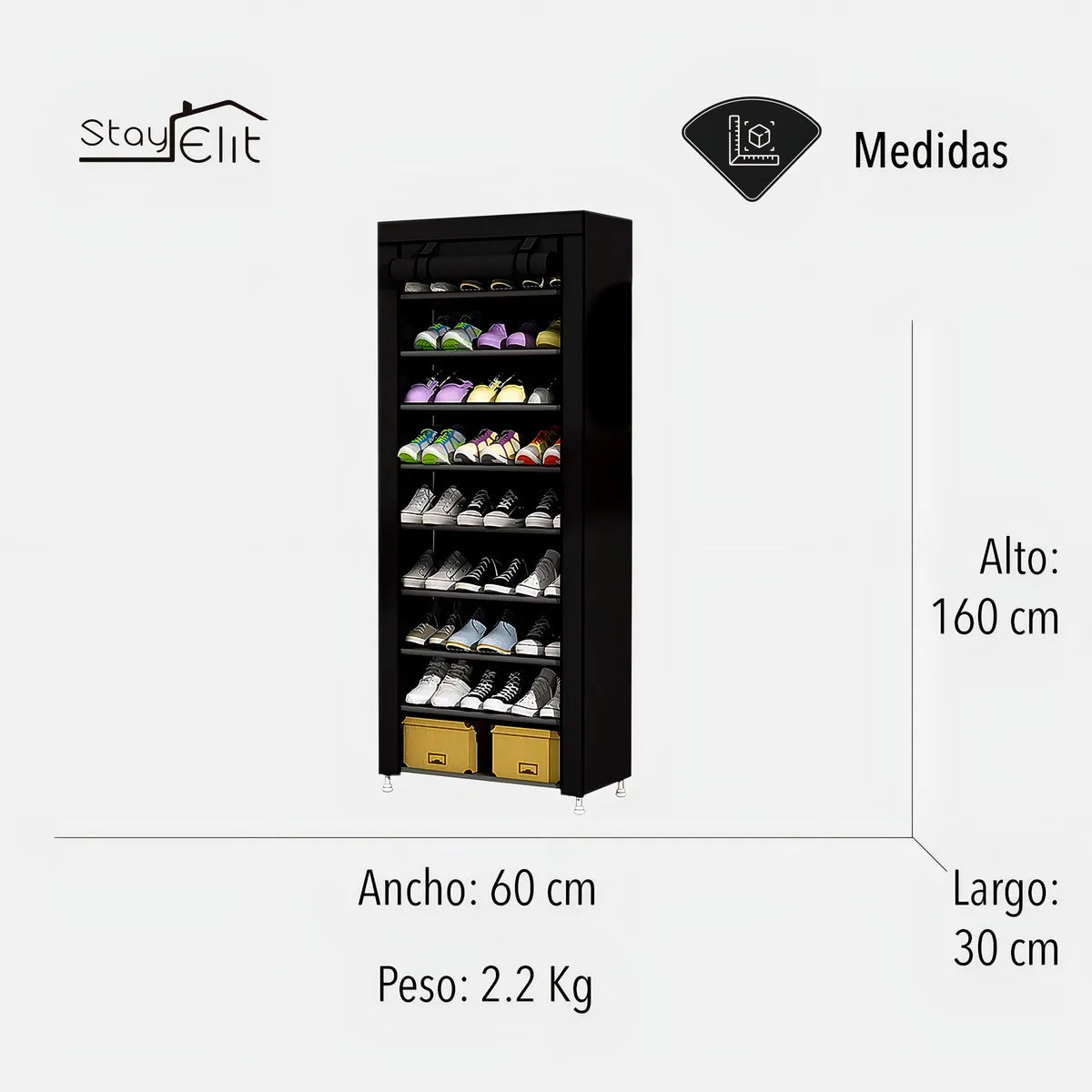 Organizador De Zapatos 9 niveles